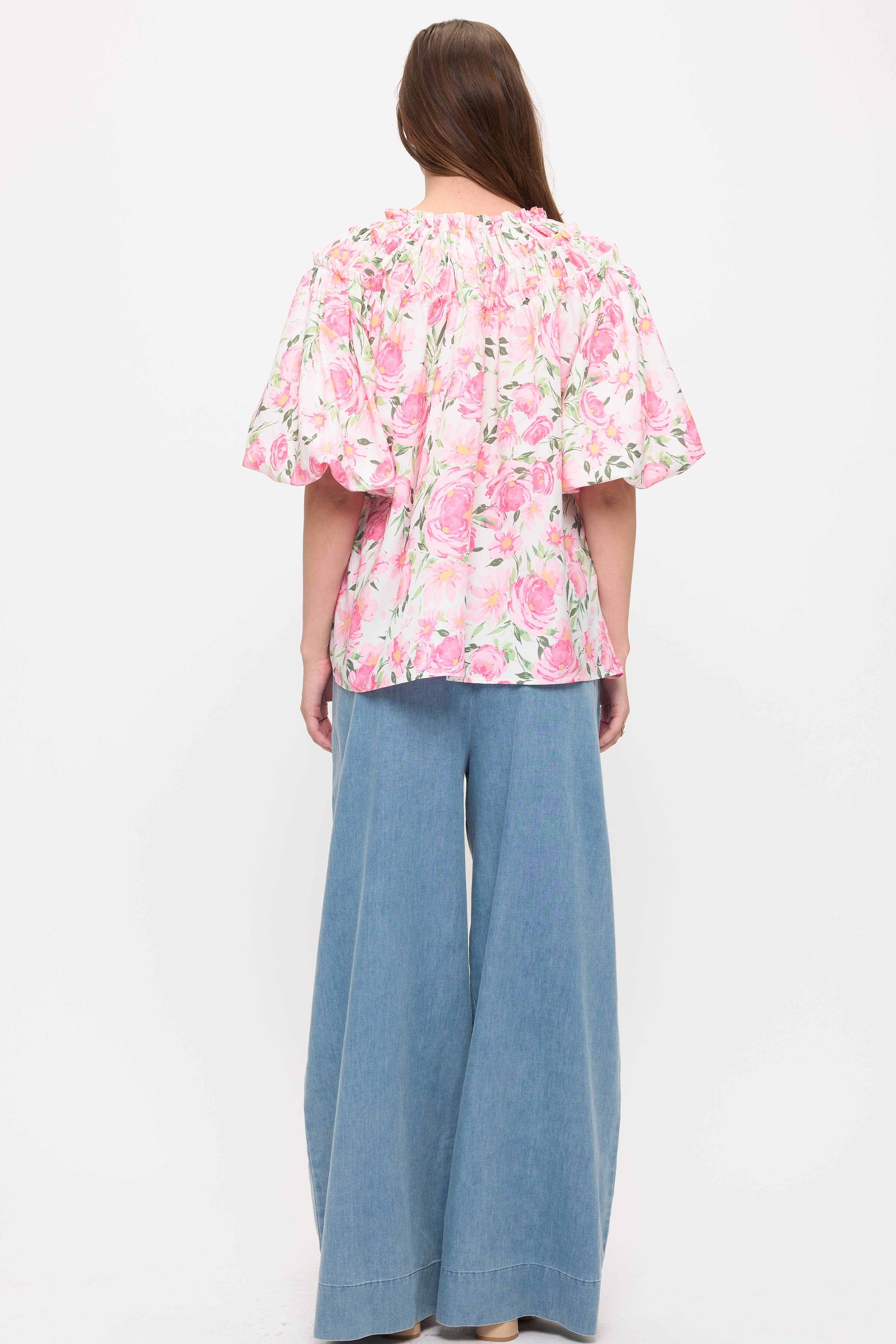 Floral Blouse Top
