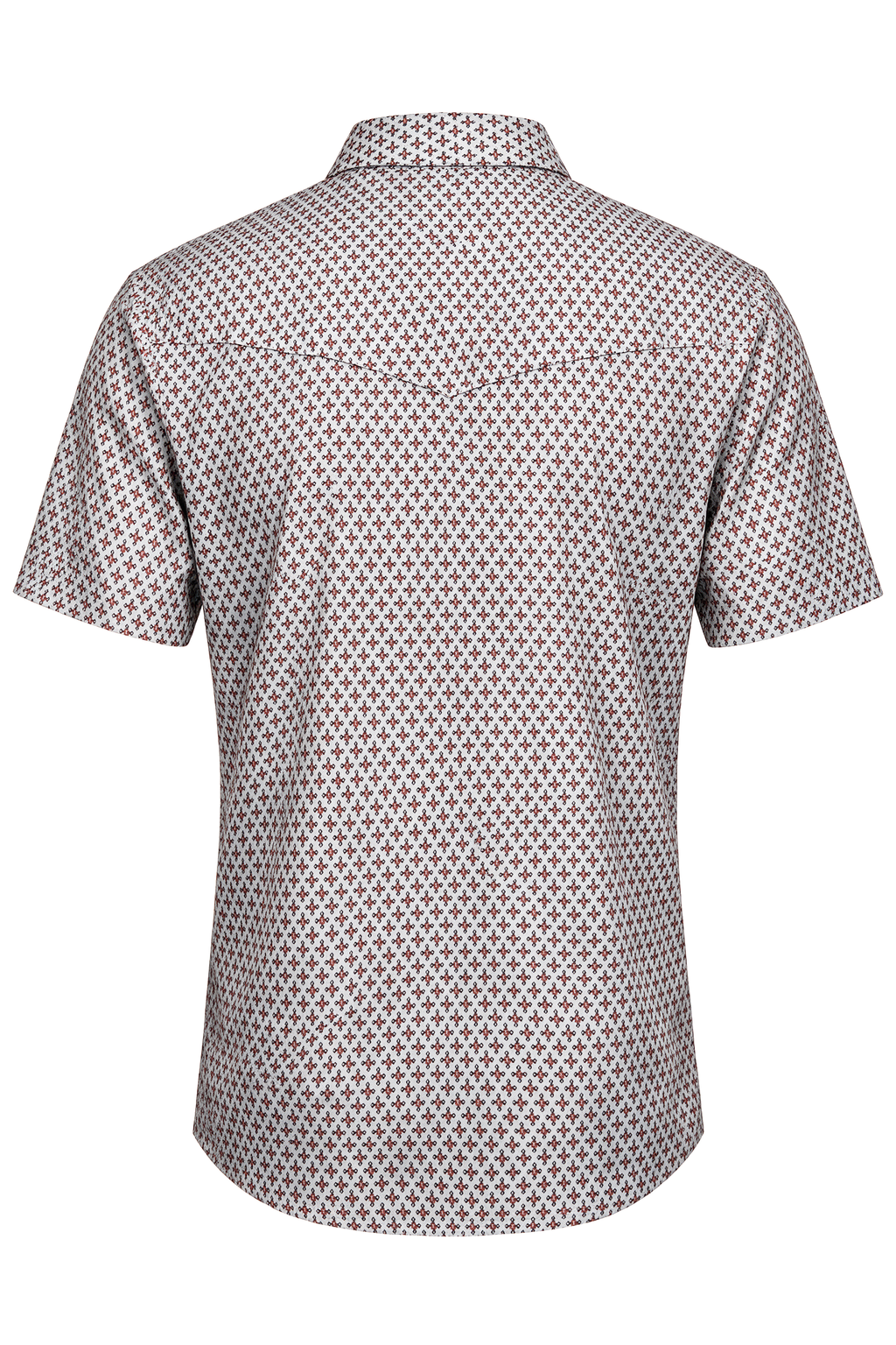 Men's Western Pearl Snap Aztec Print Shirt