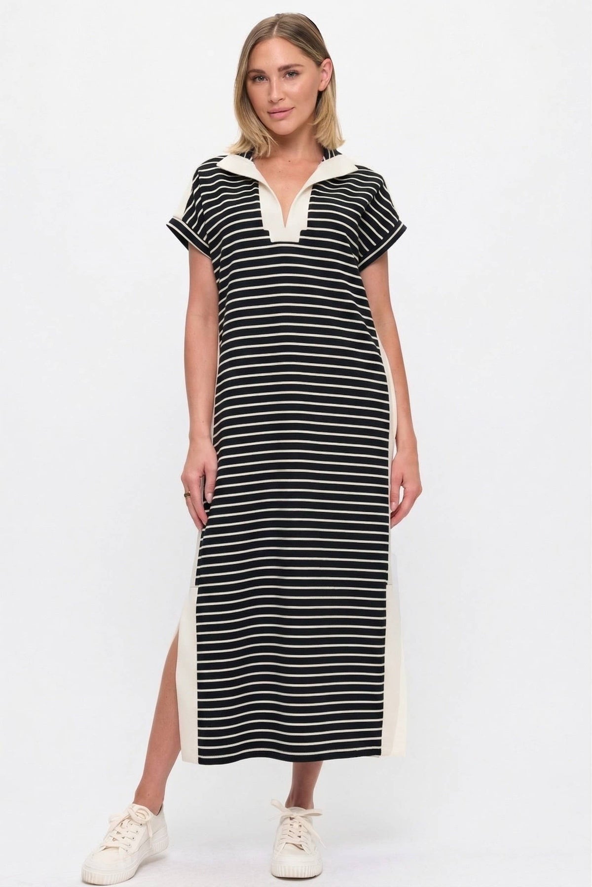 Striped Maxi Dress