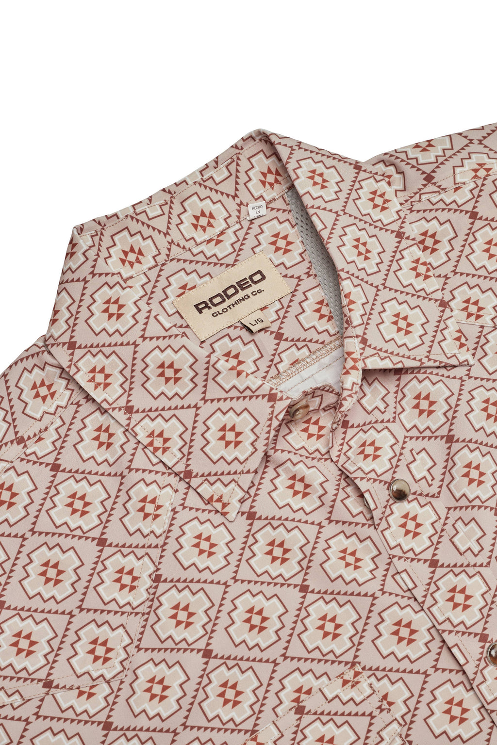 Men’s UPF 50+ Sun Protection Short Sleeve Western Shirt