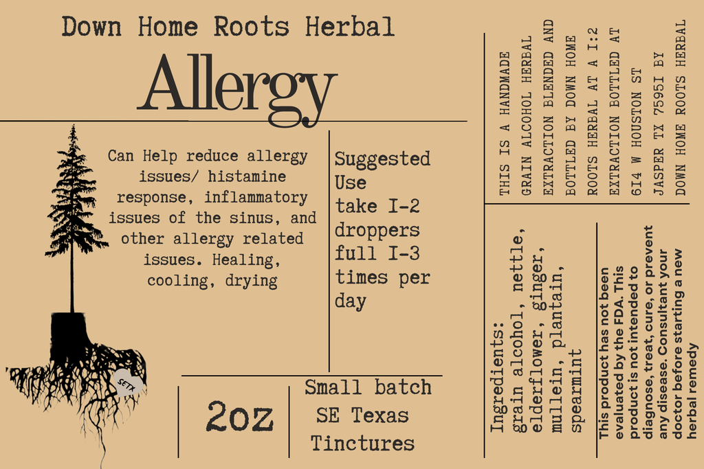 Allergy Relief Tincture