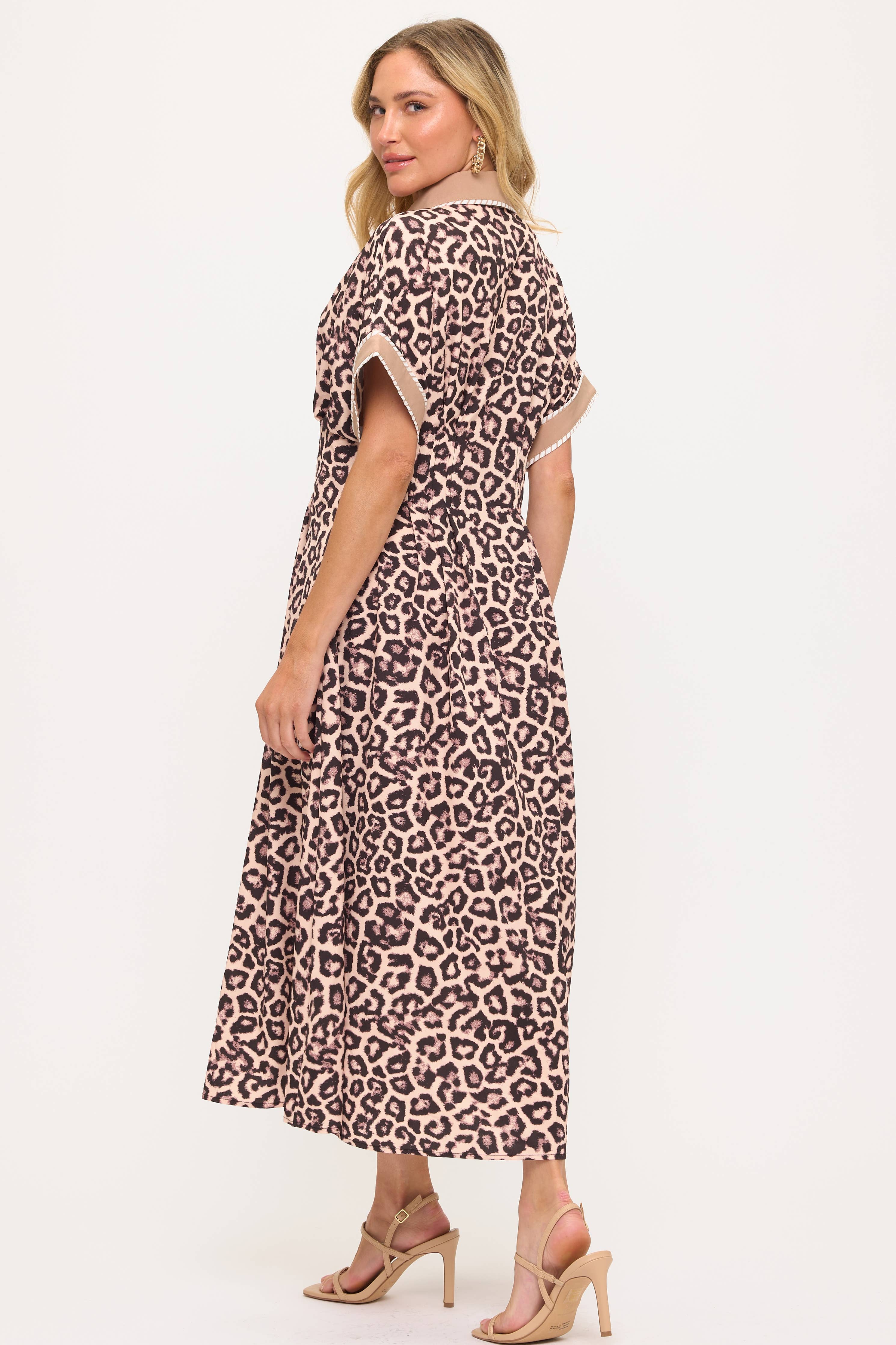 Leopard Midi Dress