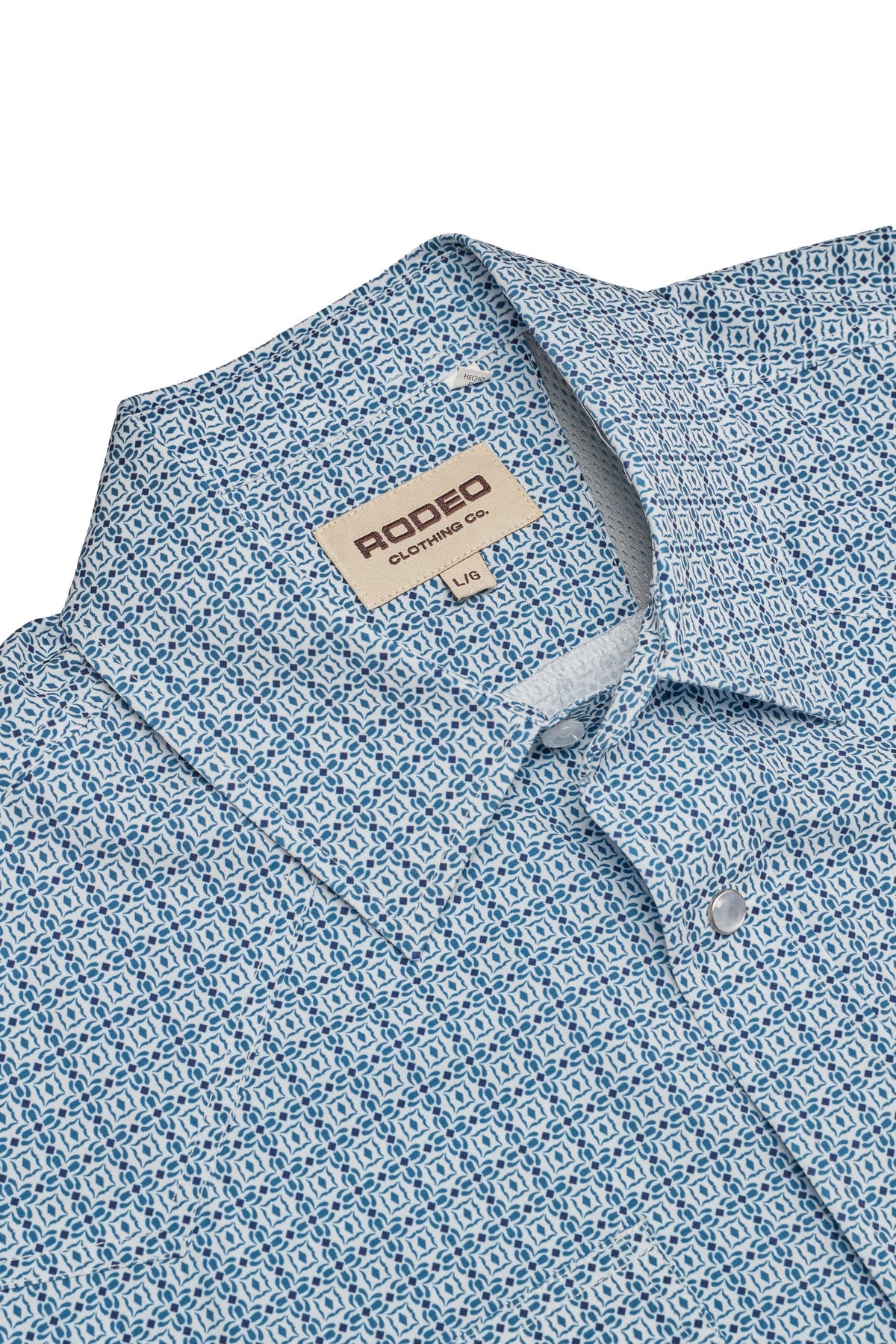 Men’s UPF 50+ Sun Protection Short Sleeve Western Shirt