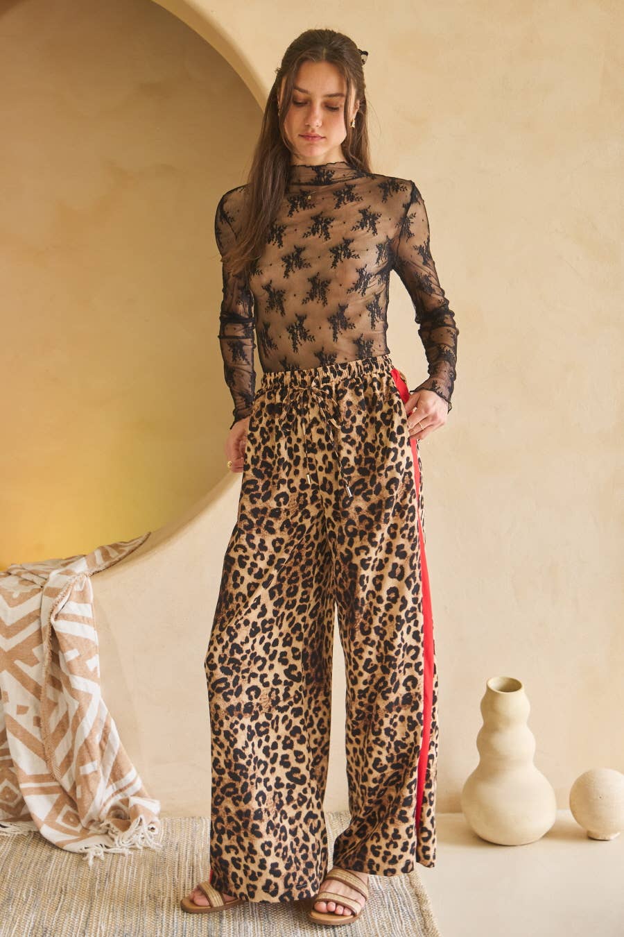 Leopard Printed Pants