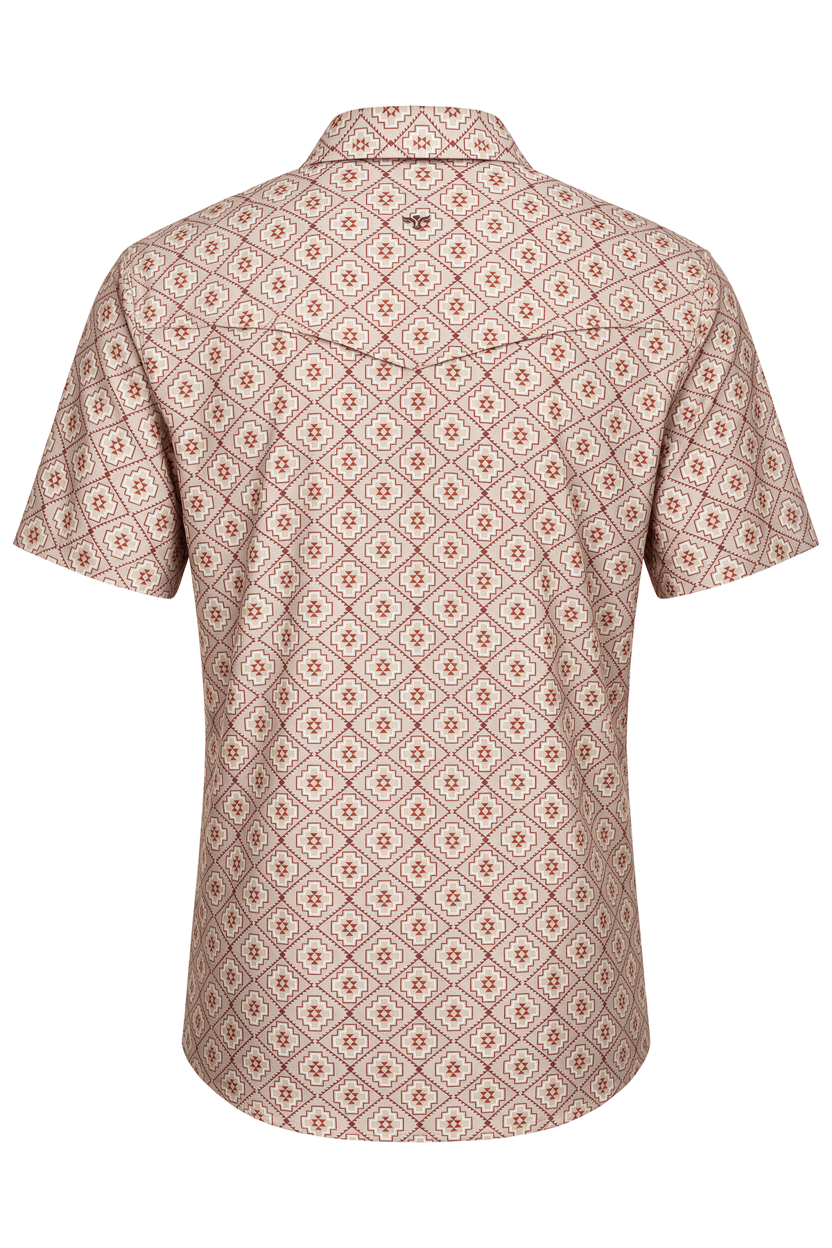Men’s UPF 50+ Sun Protection Short Sleeve Western Shirt