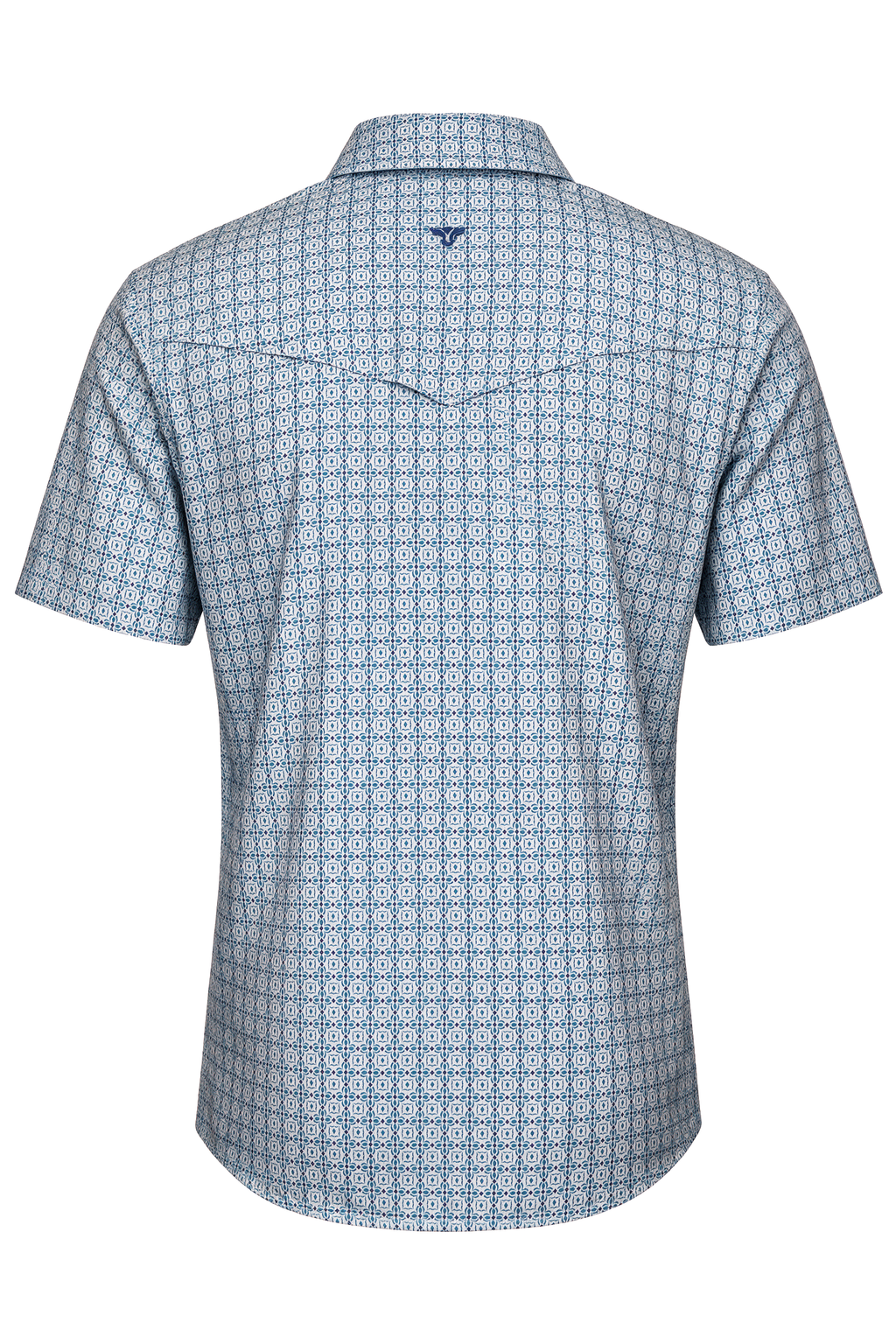 Men’s UPF 50+ Sun Protection Short Sleeve Western Shirt