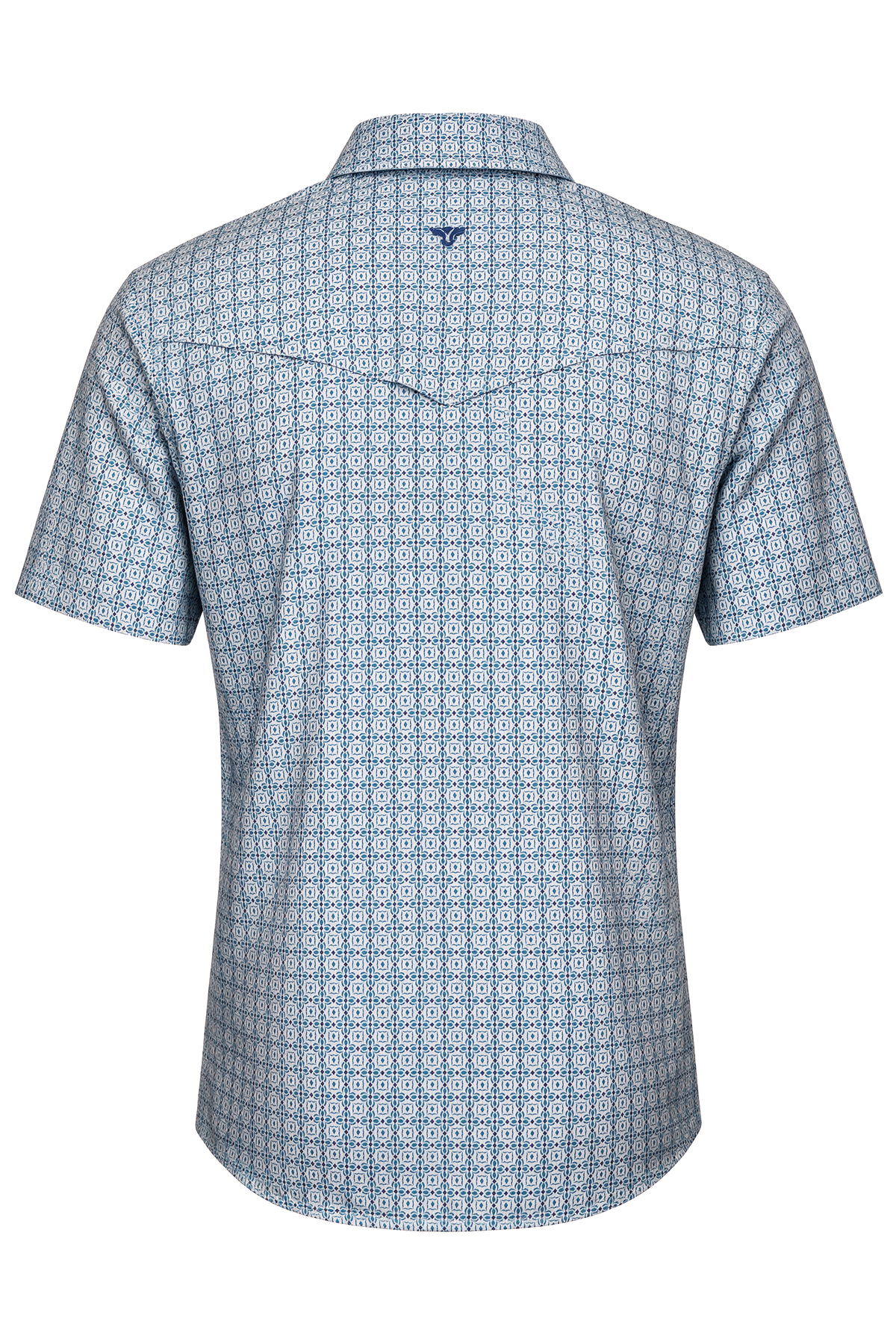 Men’s UPF 50+ Sun Protection Short Sleeve Western Shirt