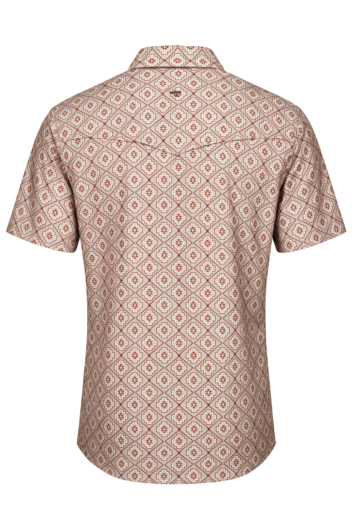 Men’s UPF 50+ Sun Protection Short Sleeve Western Shirt