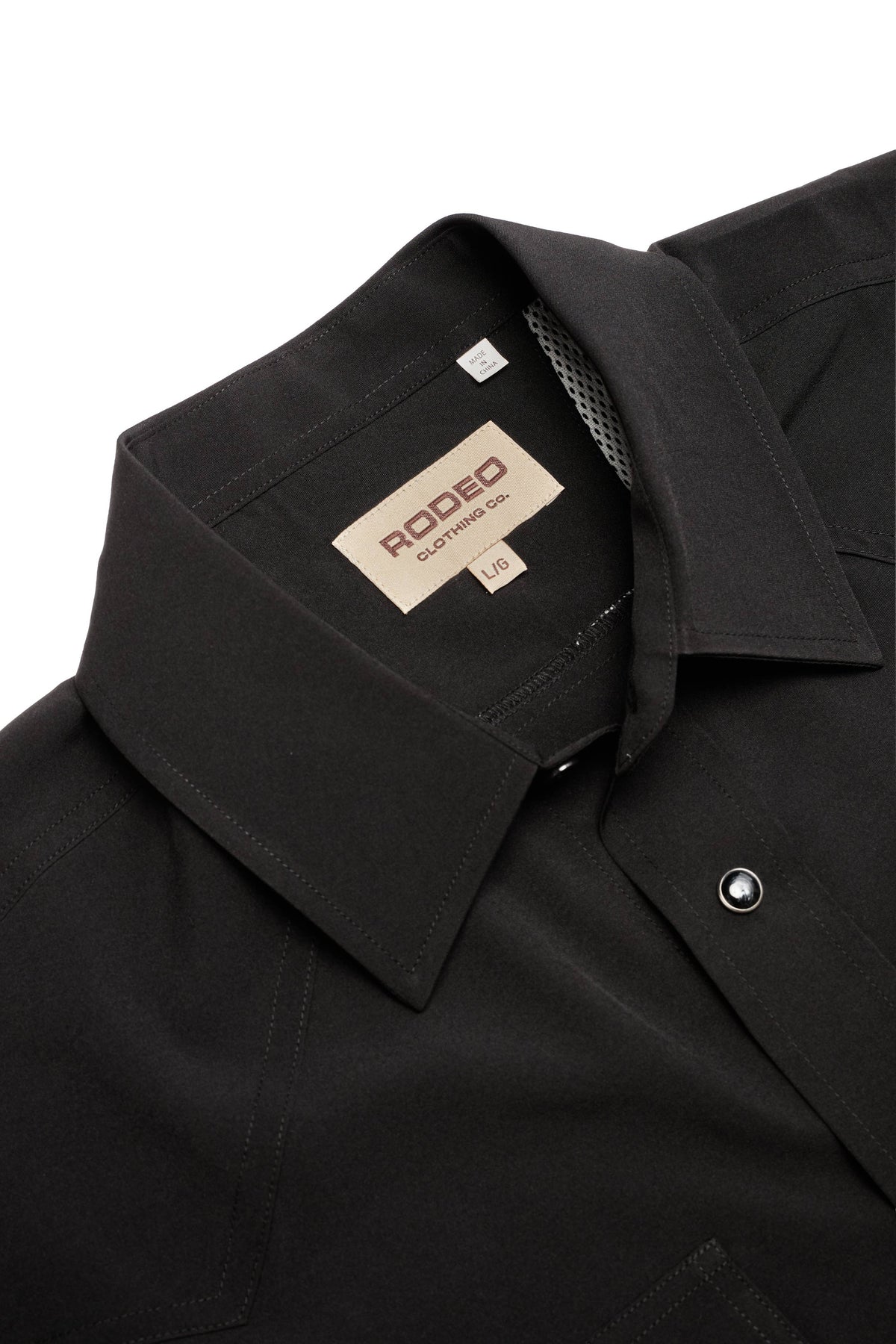 Men’s UPF 50+ Sun Protection Short Sleeve Western Shirt