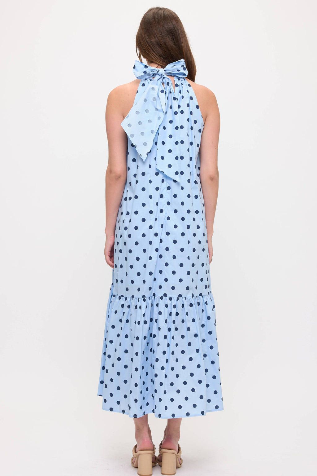 Polka Dot Maxi Dress