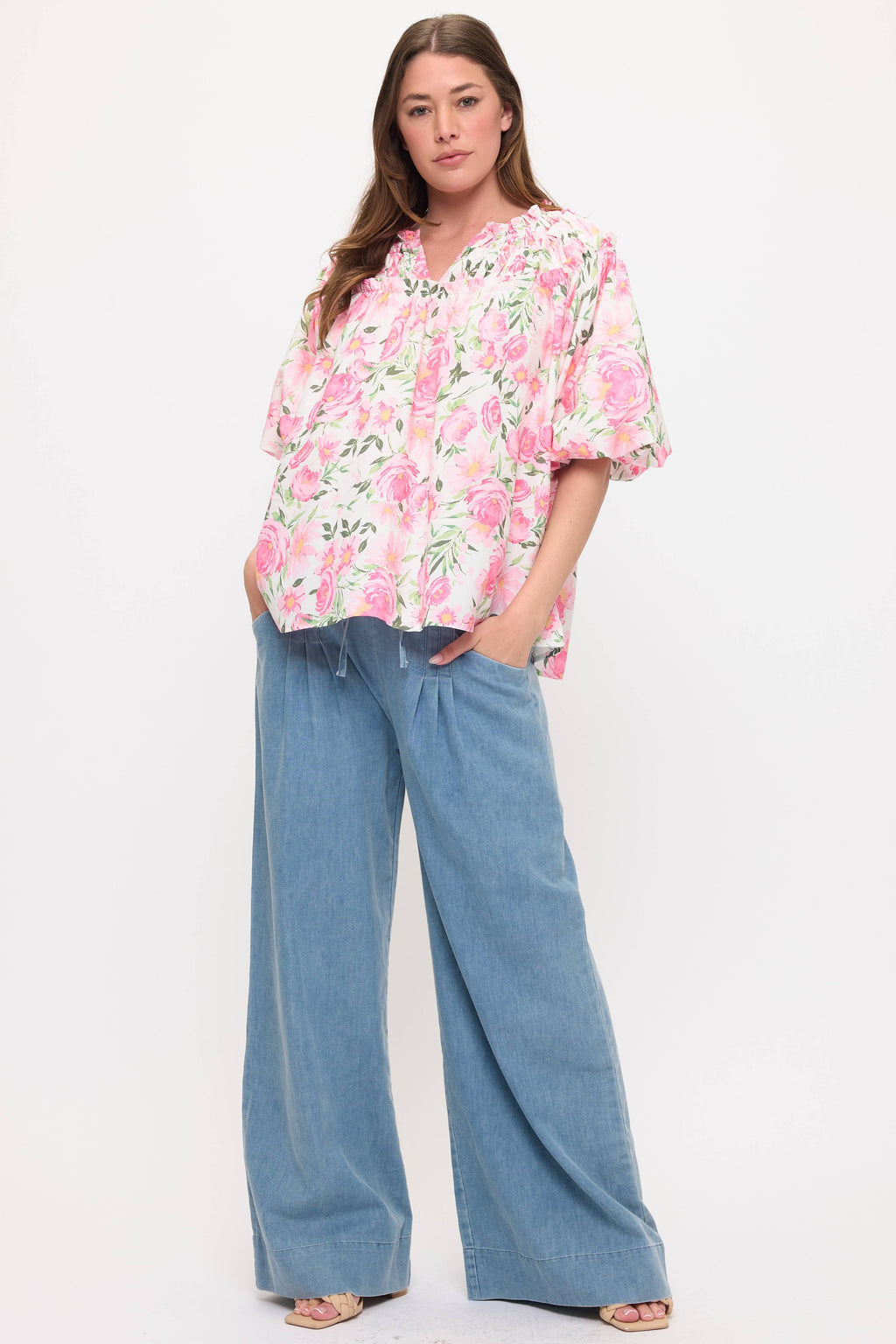 Floral Blouse Top