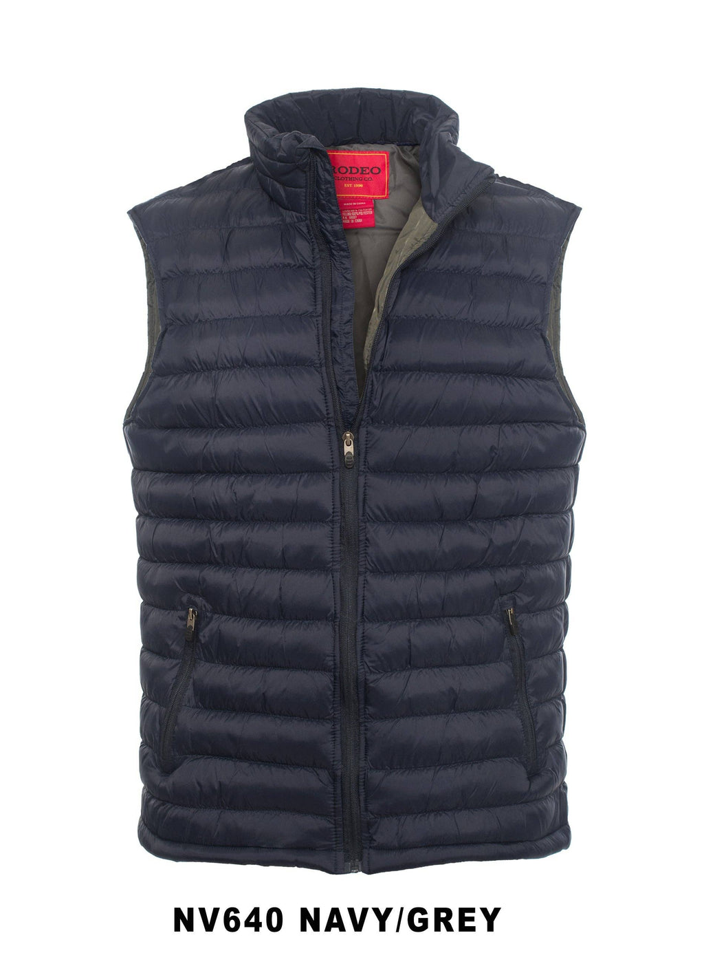 Men's Puffer Workwear/Streetwear Sleeveless Vest