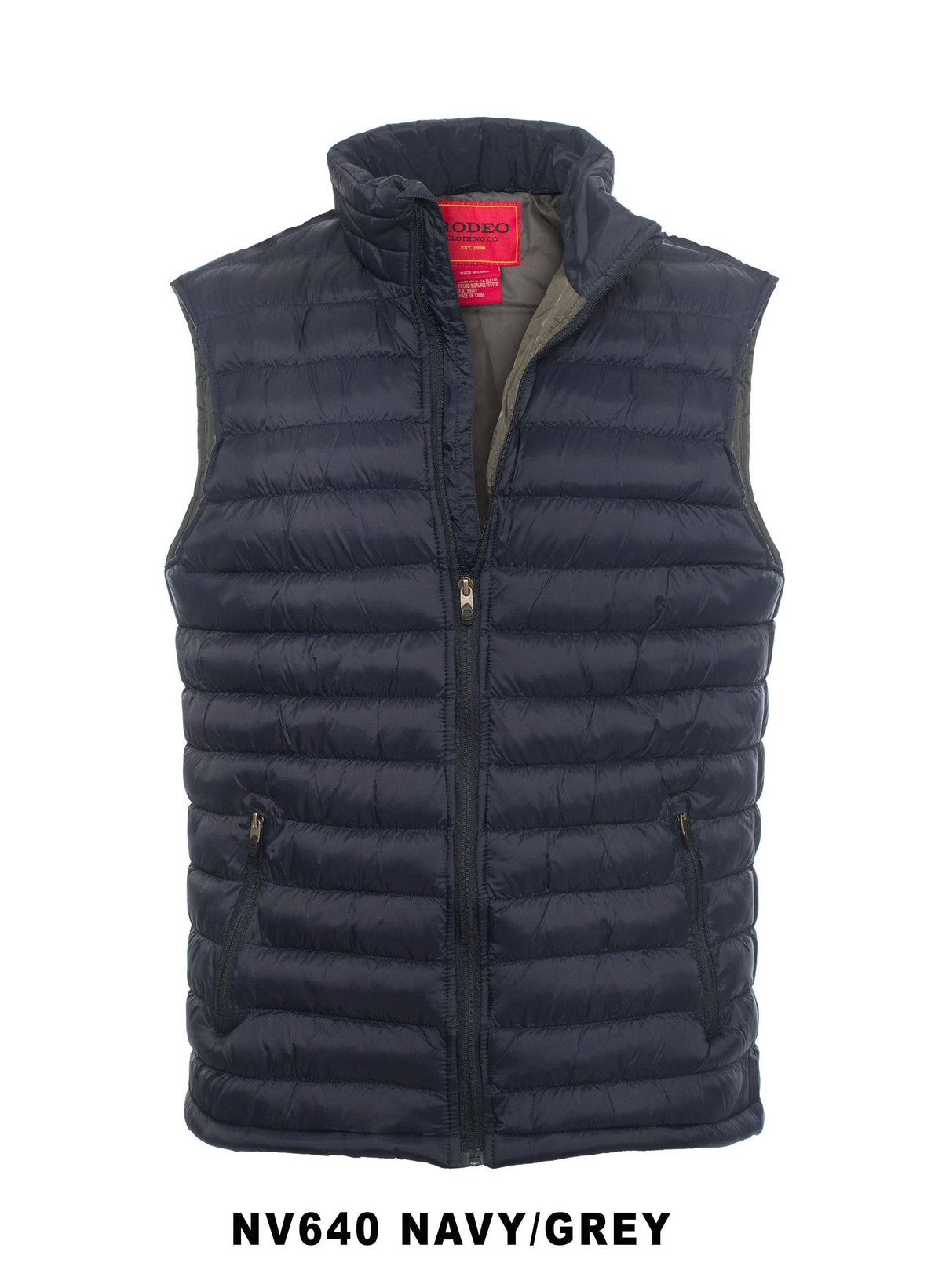 Men's Puffer Workwear/Streetwear Sleeveless Vest