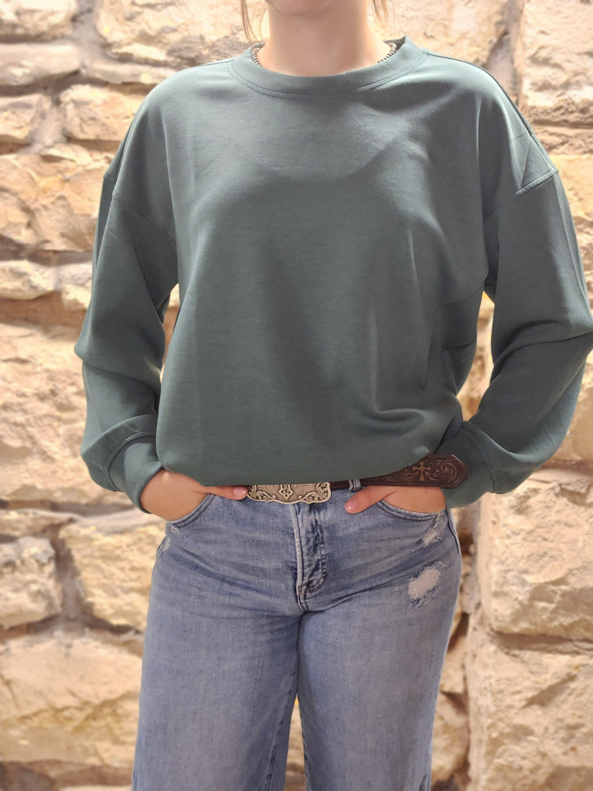 SCUBA ROUND NECK SWEATSHIRT