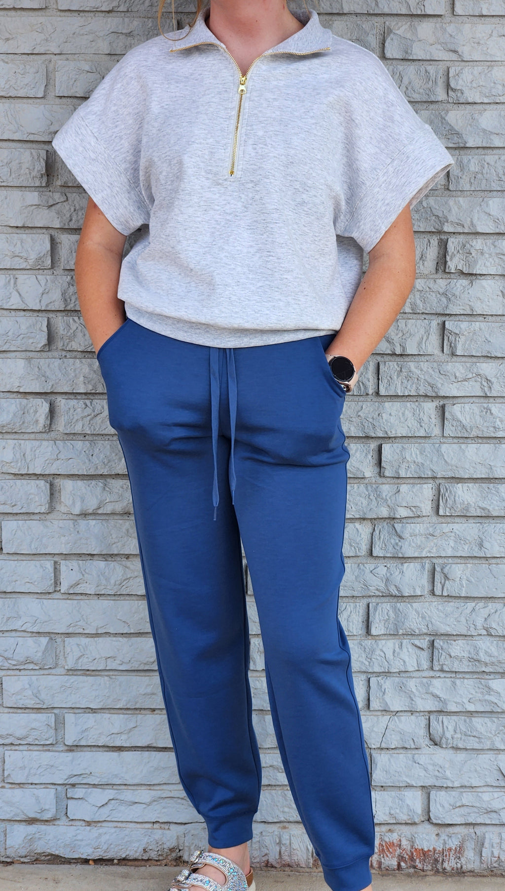 Scuba Zip Up Top
