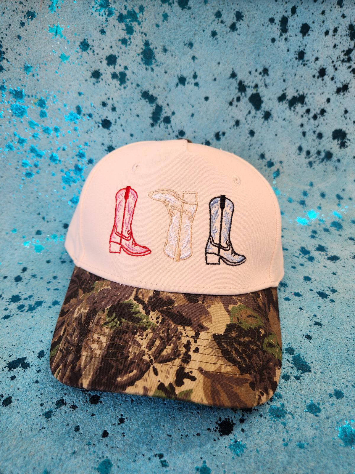 Camo/Boots Hat