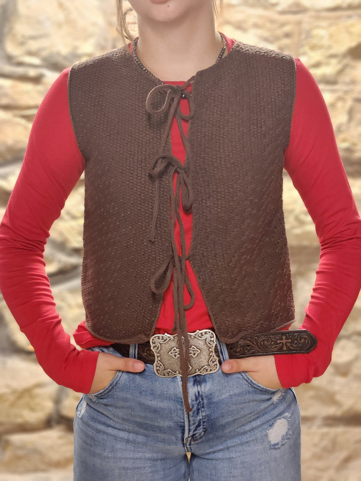 CROCHET VEST