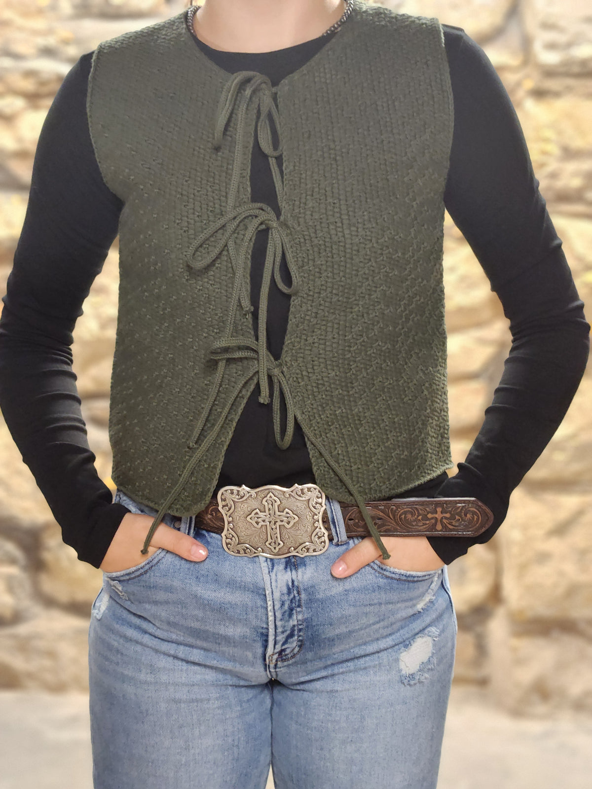 CROCHET VEST