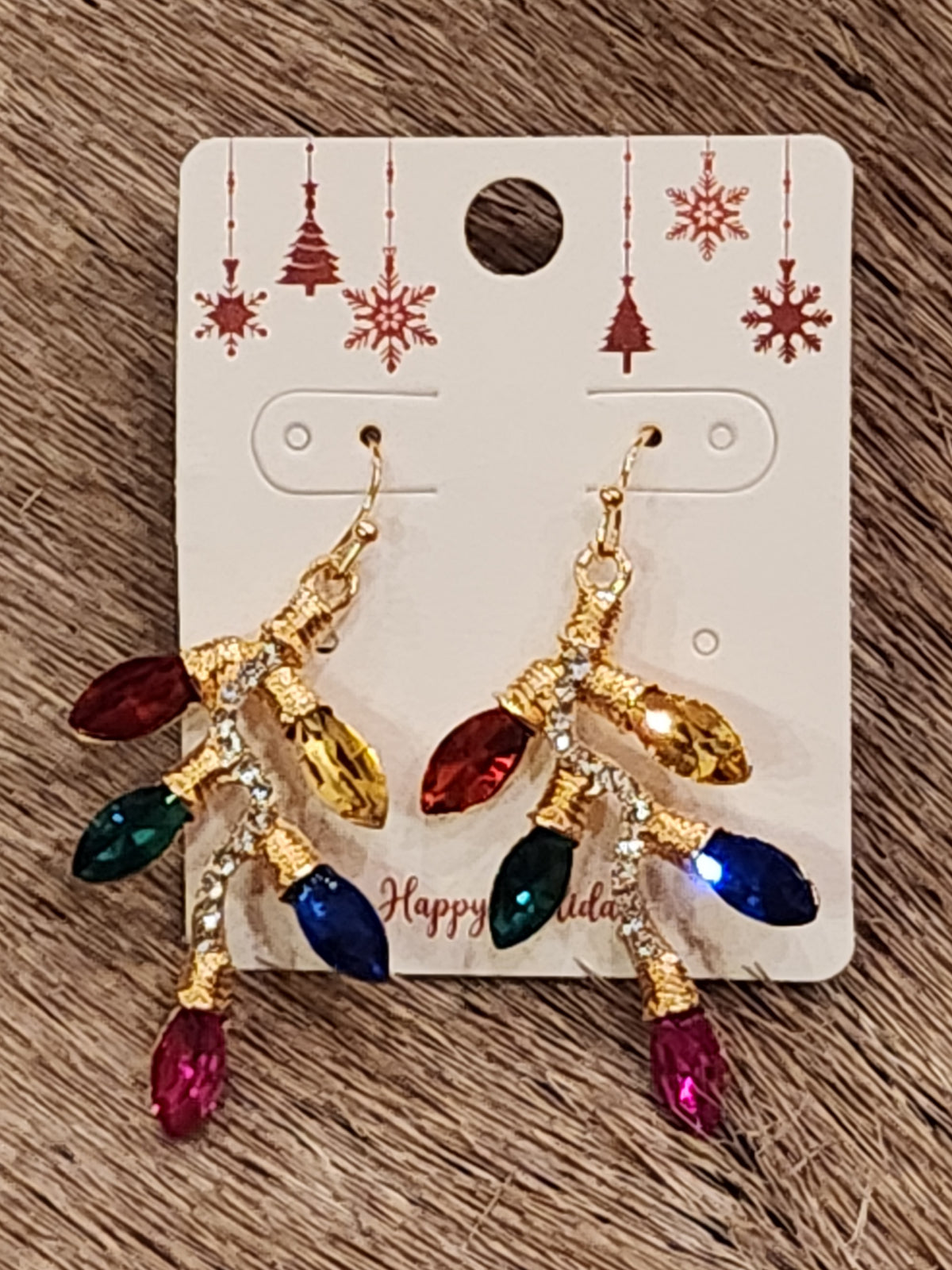 XMAS LIGHT EARRINGS