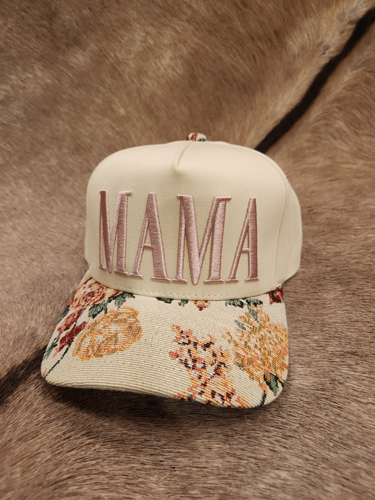 MAMA FLORAL HAT