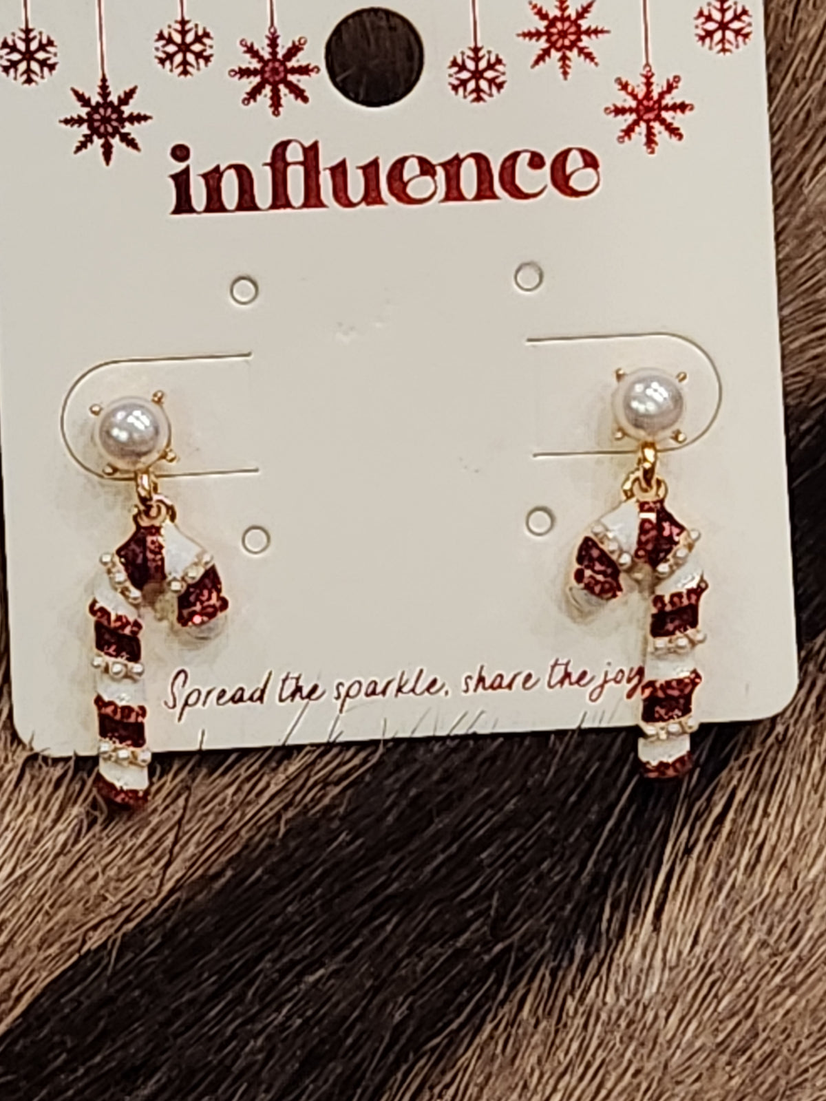 CANDY CANE EARRINGS